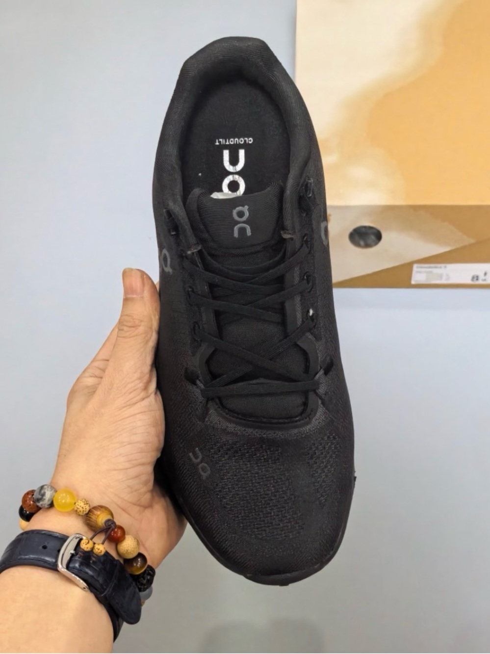On Cloudtilt Women's Black Running Sneakers